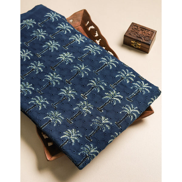 Pure Ajrakh Cotton Hakoba Fabric