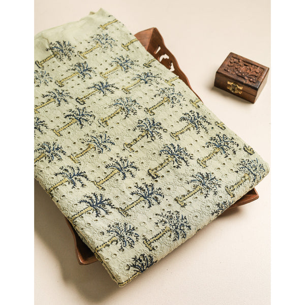 Pure Ajrakh Cotton Hakoba Fabric