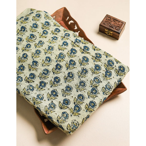 Pure Ajrakh Cotton Hakoba Fabric