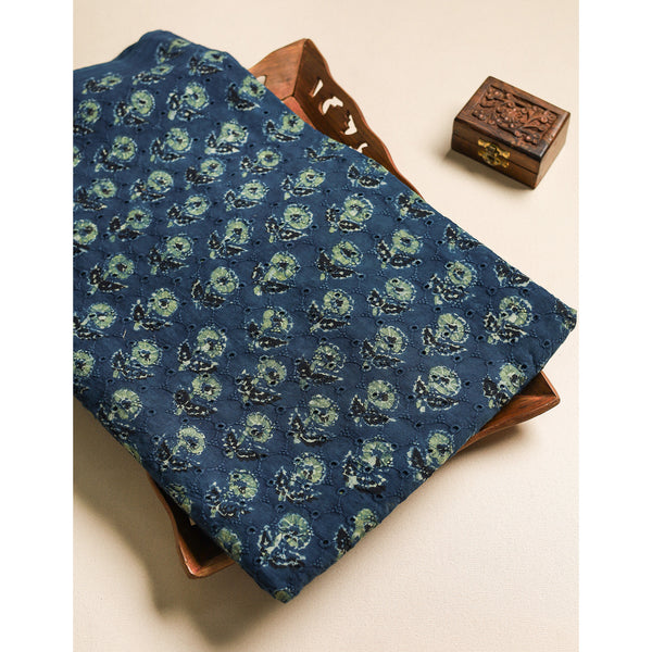 Pure Ajrakh Cotton Hakoba Fabric