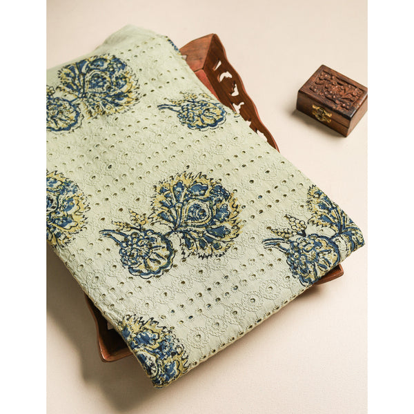 Pure Ajrakh Cotton Hakoba Fabric