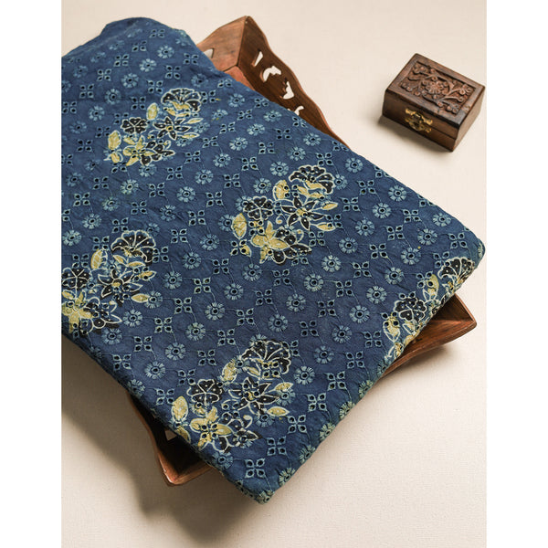 Pure Ajrakh Cotton Hakoba Fabric