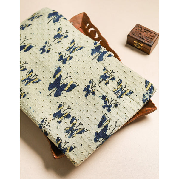 Pure Ajrakh Cotton Hakoba Fabric