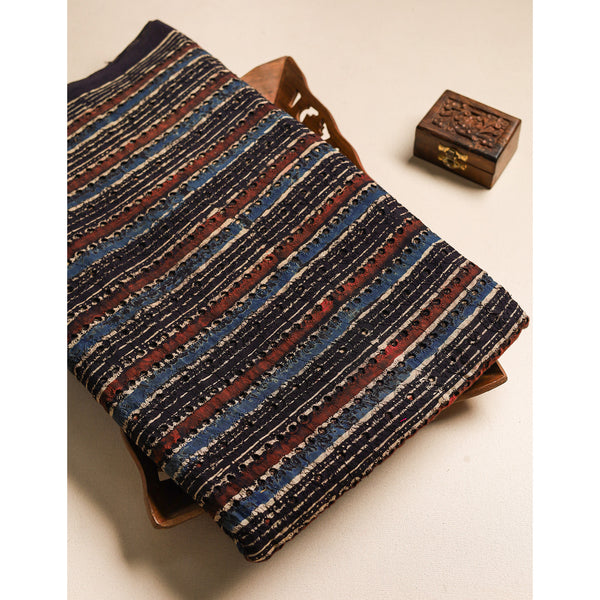 Pure Ajrakh Cotton Hakoba Fabric