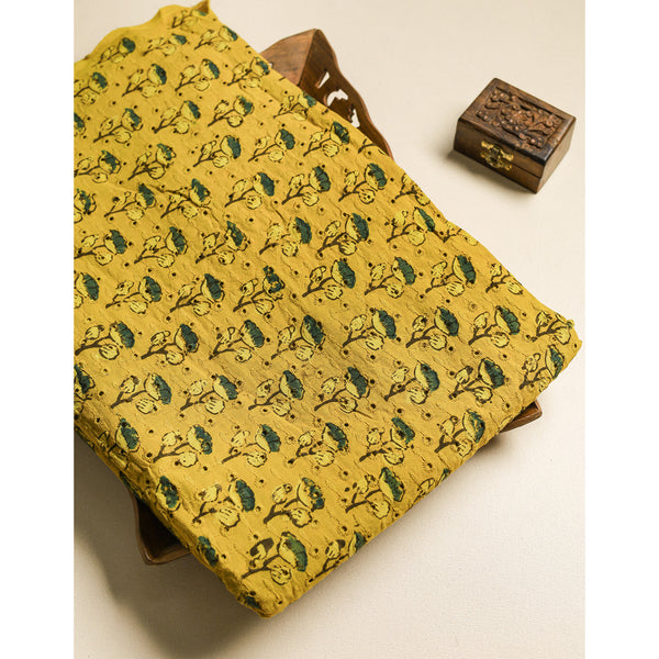 Pure Ajrakh Cotton Hakoba Fabric