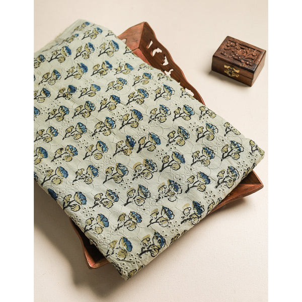 Pure Ajrakh Cotton Hakoba Fabric