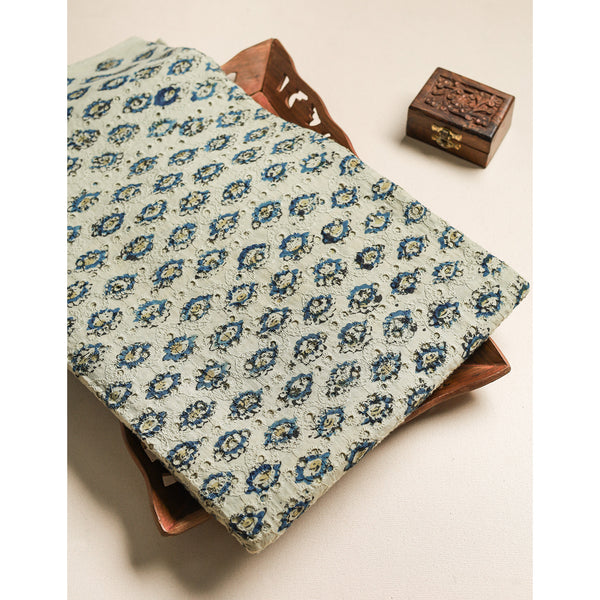 Pure Ajrakh Cotton Hakoba Fabric