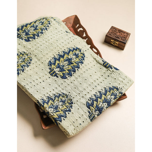 Pure Ajrakh Cotton Hakoba Fabric
