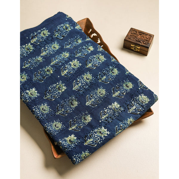 Pure Ajrakh Cotton Hakoba Fabric