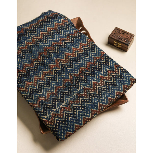 Pure Ajrakh Cotton Hakoba Fabric