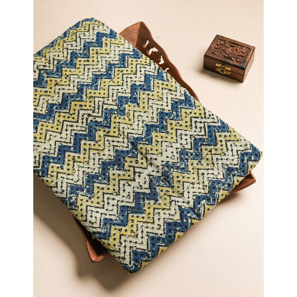 Pure Ajrakh Cotton Hakoba Fabric