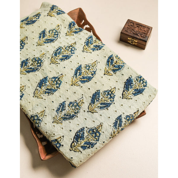 Pure Ajrakh Cotton Hakoba Fabric
