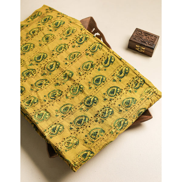 Pure Ajrakh Cotton Hakoba Fabric
