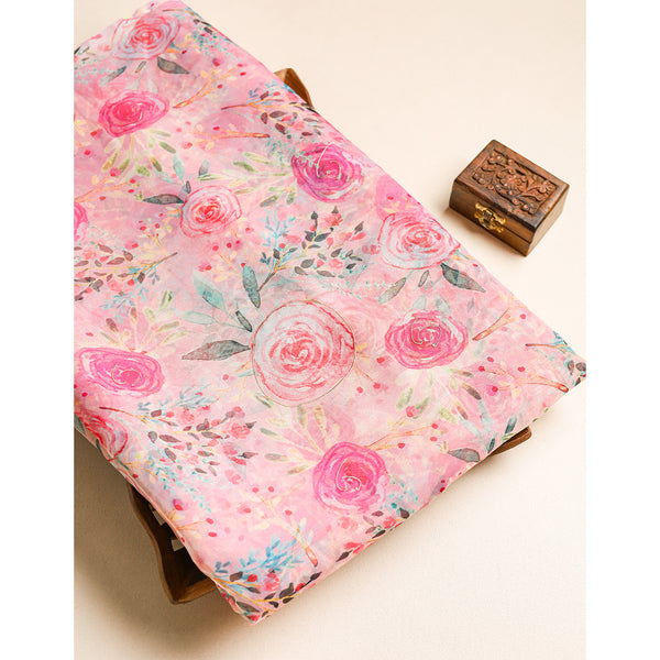 ORGANZA PRINTED FABRIC