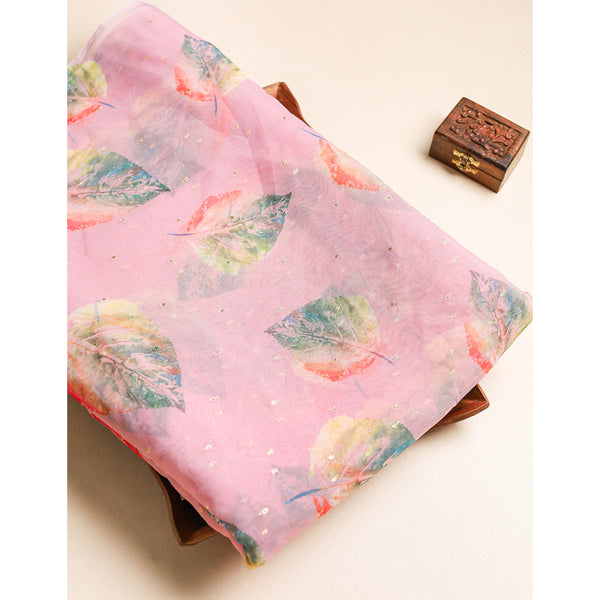 ORGANZA PRINTED FABRIC