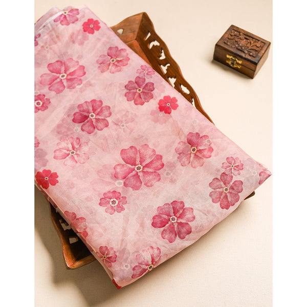 ORGANZA PRINTED FABRIC