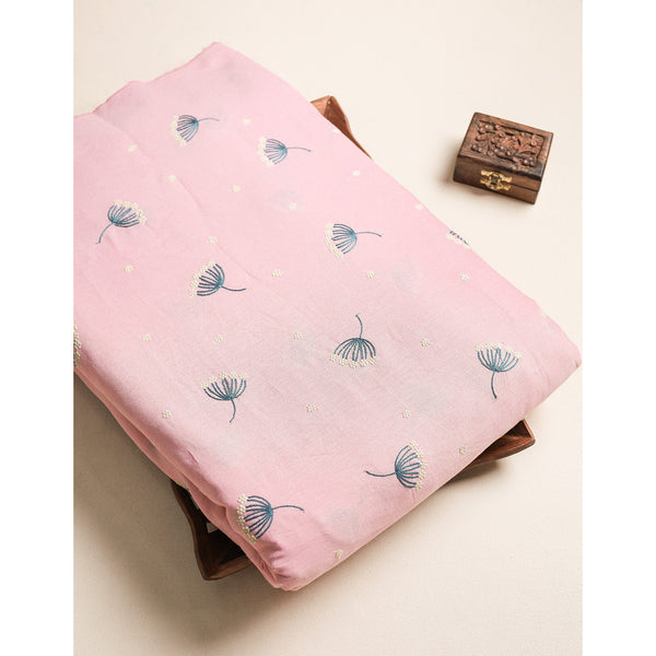 COTTON EMBROIDERED FABRIC