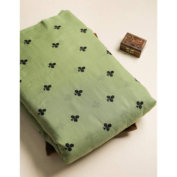 COTTON EMBROIDERED FABRIC