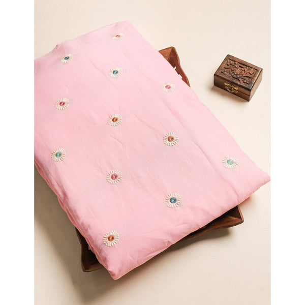 COTTON EMBROIDERED FABRIC