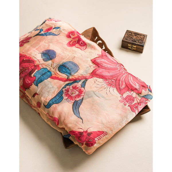 SATIN SILK KHATLI WORK FABRIC