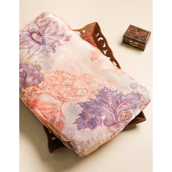 SATIN SILK KHATLI WORK FABRIC