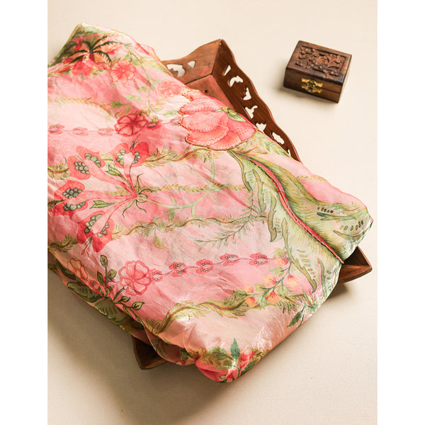 SATIN SILK KHATLI WORK FABRIC