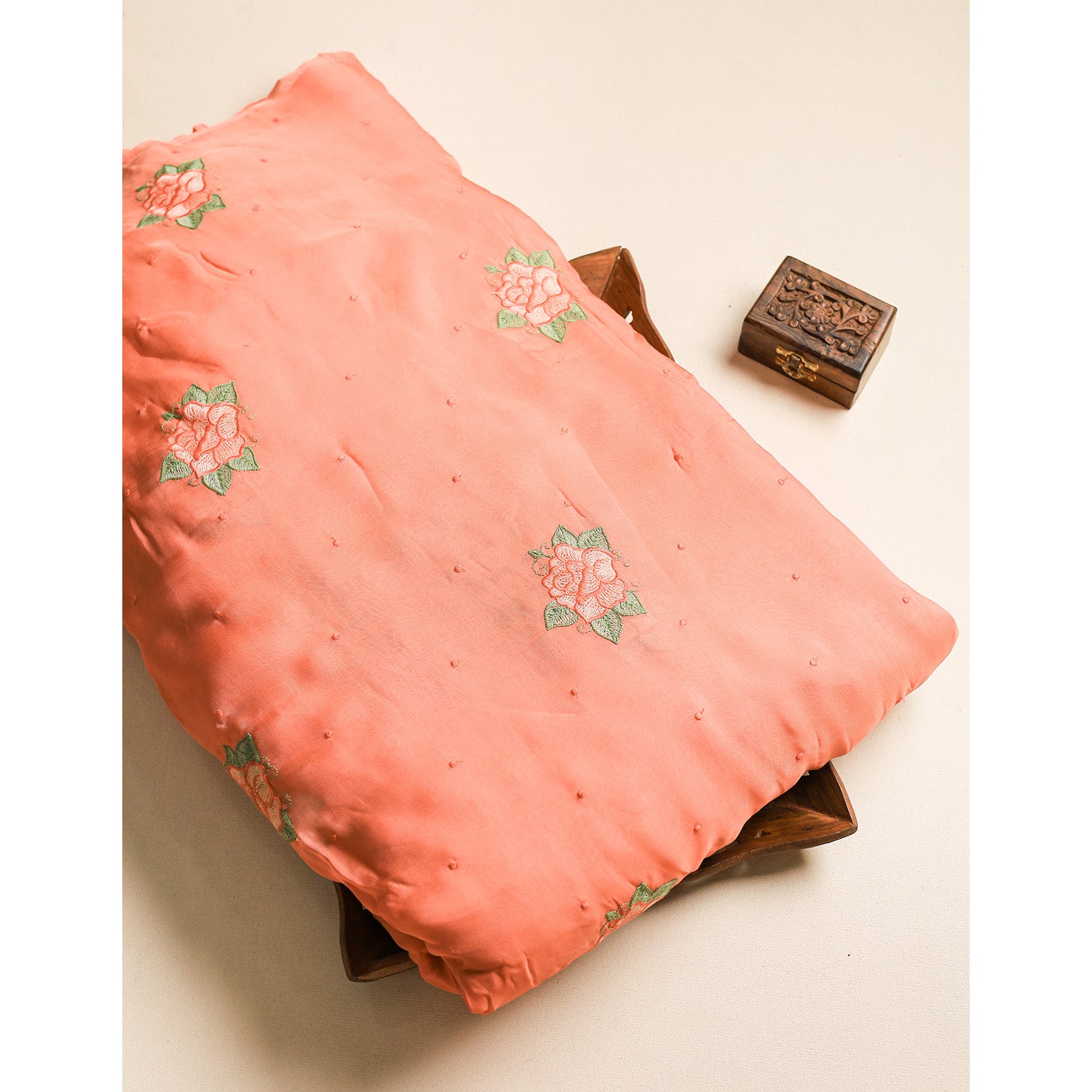 ORGANZA EMBROIDERED FABRIC