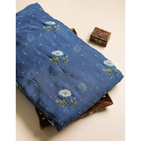 ORGANZA EMBROIDERED FABRIC