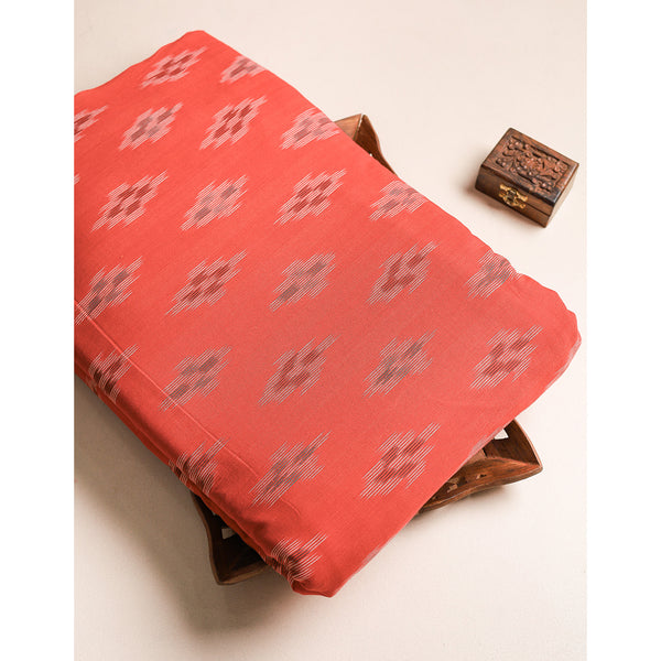 COTTON WOVEN DOUBLE IKAT FABRIC