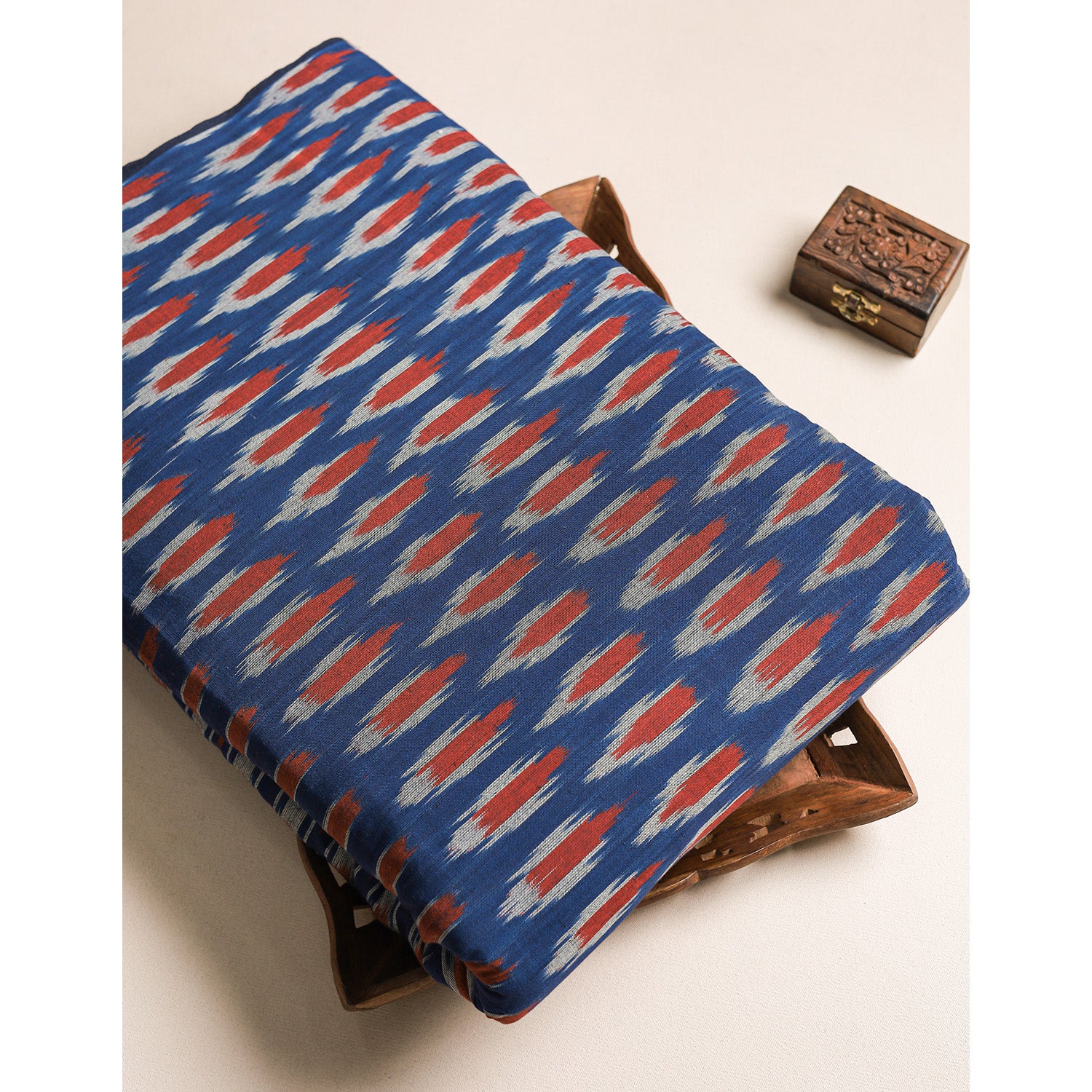 COTTON WOVEN IKAT FABRIC