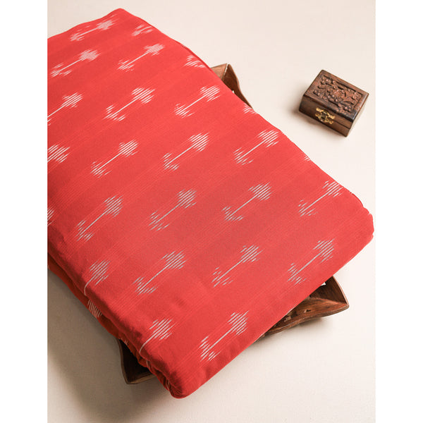 COTTON WOVEN DOUBLE IKAT FABRIC