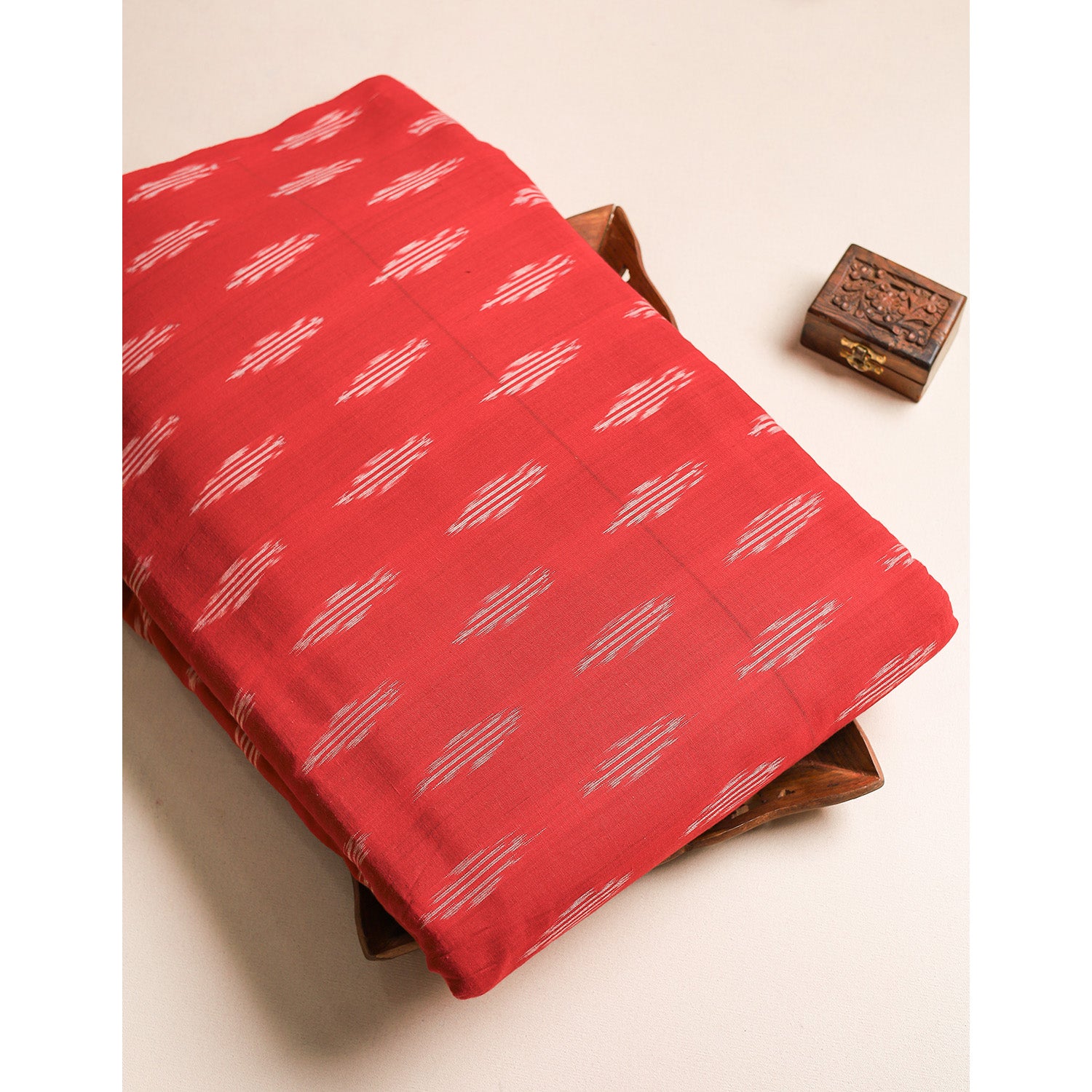 COTTON WOVEN IKAT FABRIC