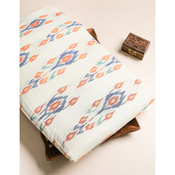 AZO FREE COTTON WOVEN IKAT FABRIC