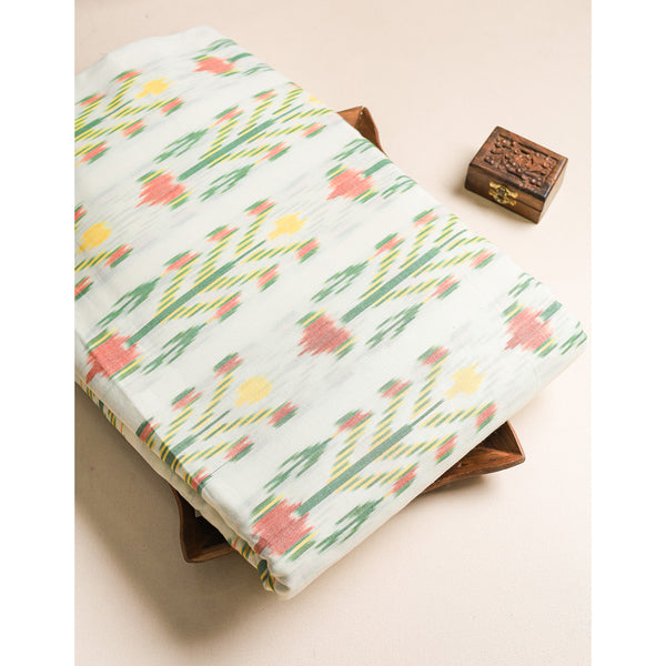 AZO FREE COTTON WOVEN IKAT FABRIC