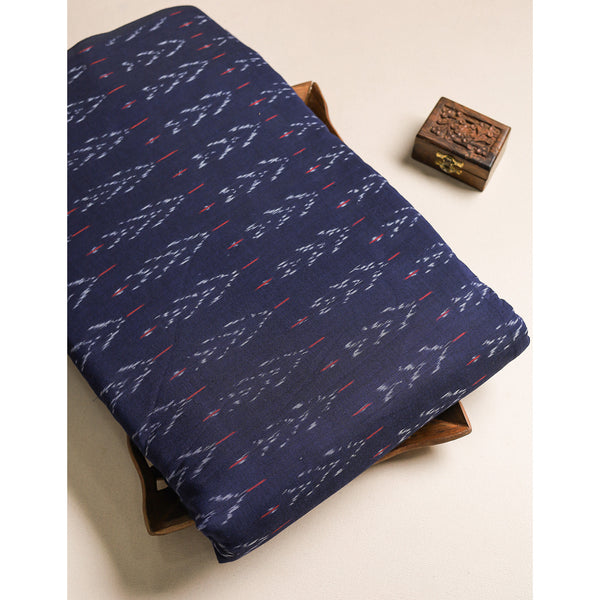 COTTON WOVEN DOUBLE IKAT FABRIC