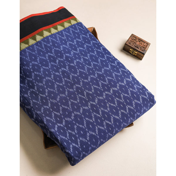 MERCERIZED COTTON WOVEN IKAT FABRIC