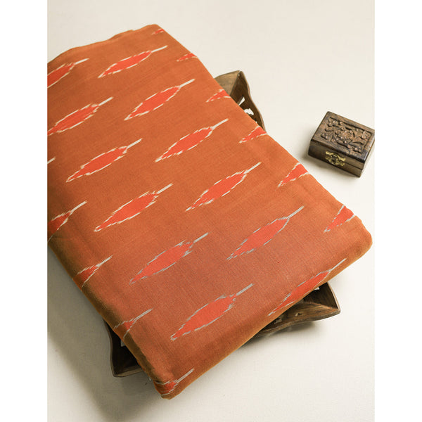 COTTON WOVEN DOUBLE IKAT FABRIC
