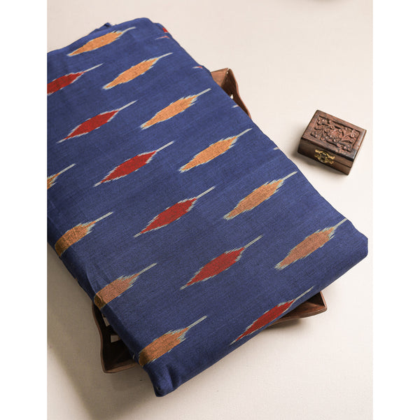 COTTON WOVEN DOUBLE IKAT FABRIC