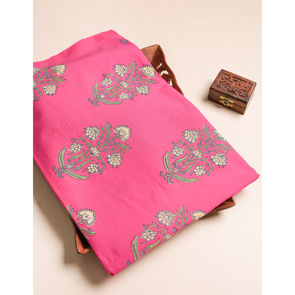 COTTON HANDBLOCK PRINTED FABRIC