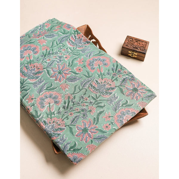 COTTON HANDBLOCK PRINTED FABRIC