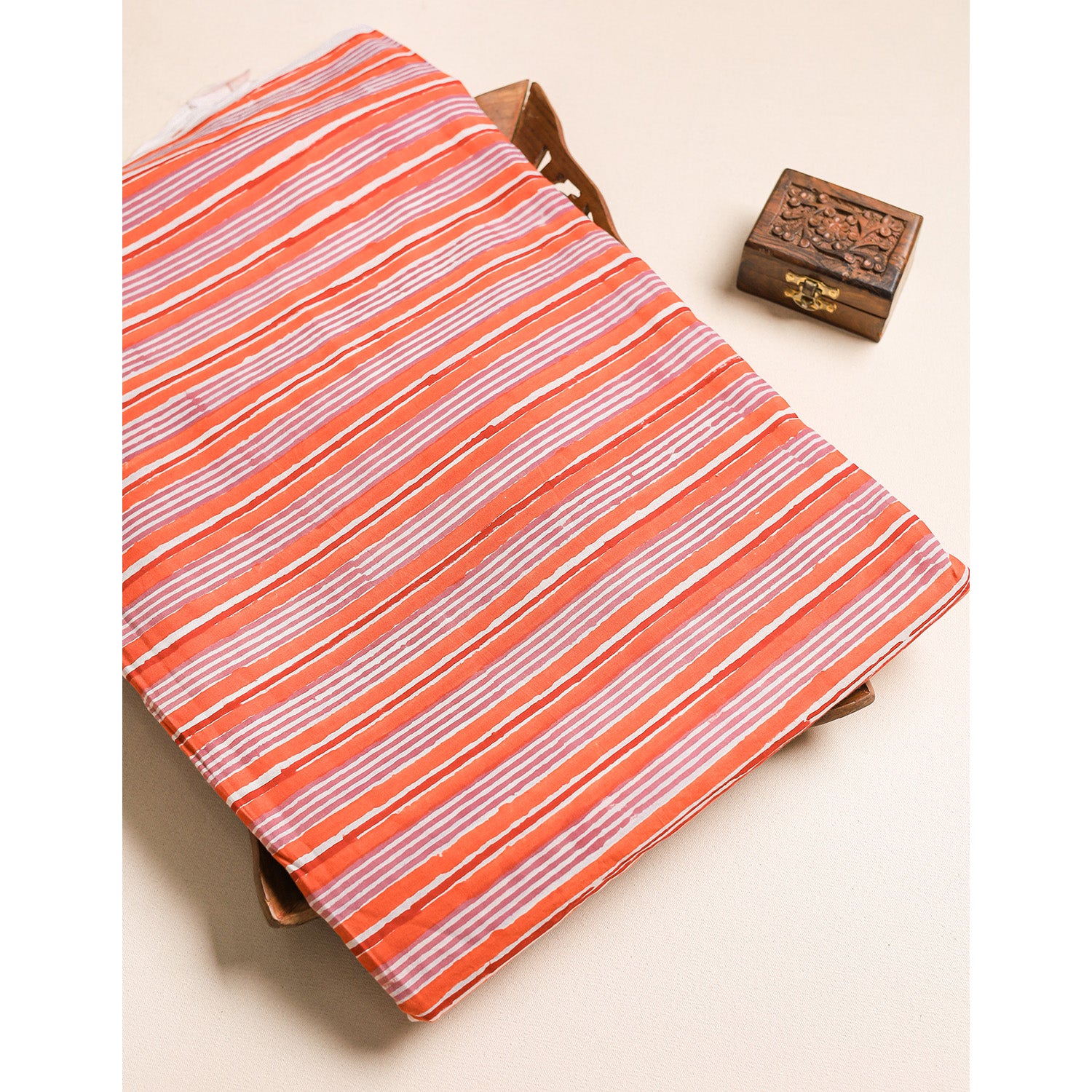 COTTON HANDBLOCK PRINTED FABRIC