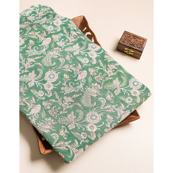 COTTON HANDBLOCK PRINTED FABRIC