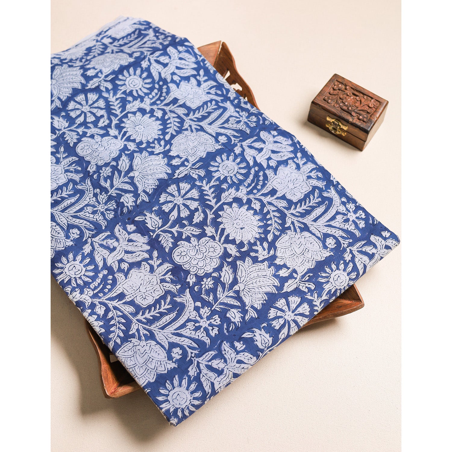 COTTON HANDBLOCK PRINTED FABRIC