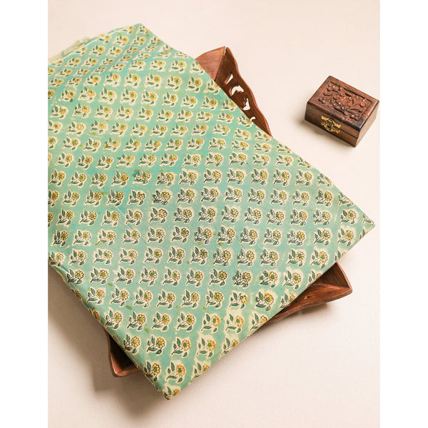 COTTON HANDBLOCK PRINTED FABRIC