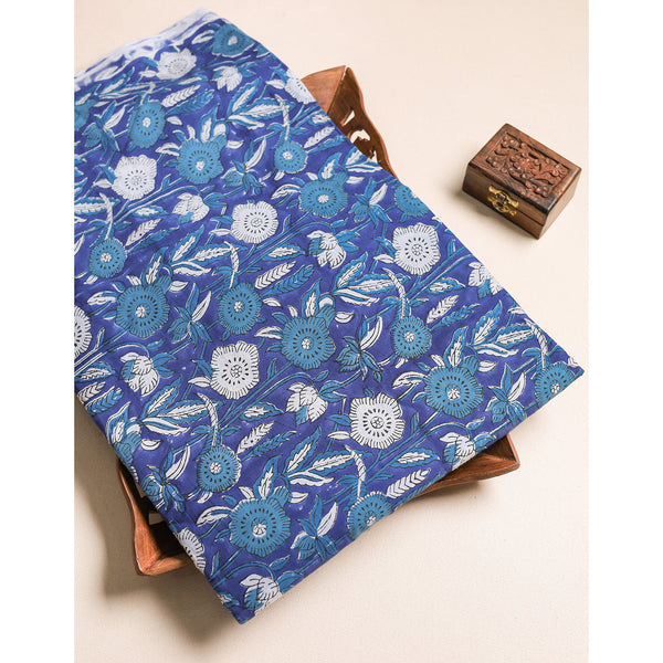 COTTON HANDBLOCK PRINTED FABRIC