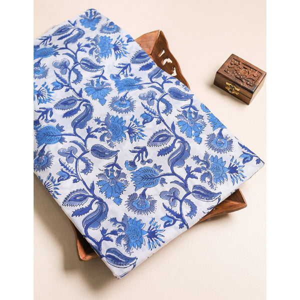 COTTON HANDBLOCK PRINTED FABRIC