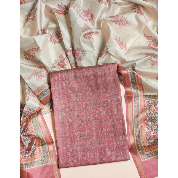 SEMI TUSSAR 2 PIECE SUIT SET