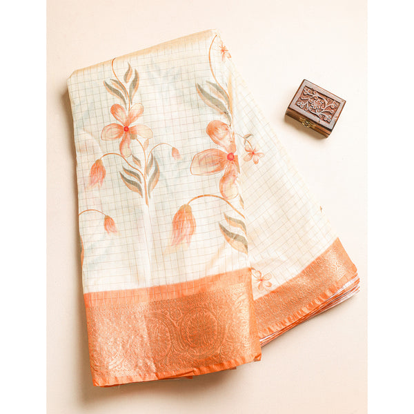 DOLA SILK BORDER FABRIC