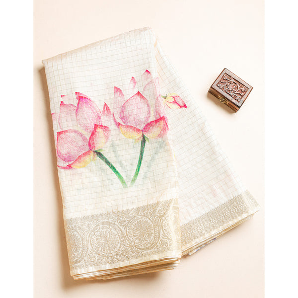 DOLA SILK BORDER FABRIC