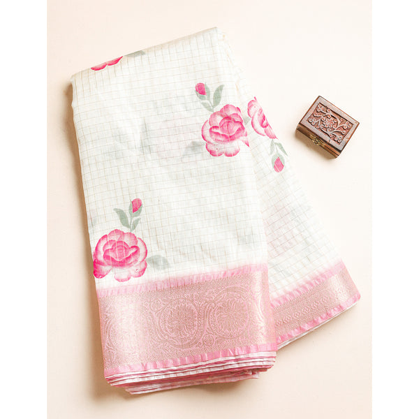 DOLA SILK BORDER FABRIC